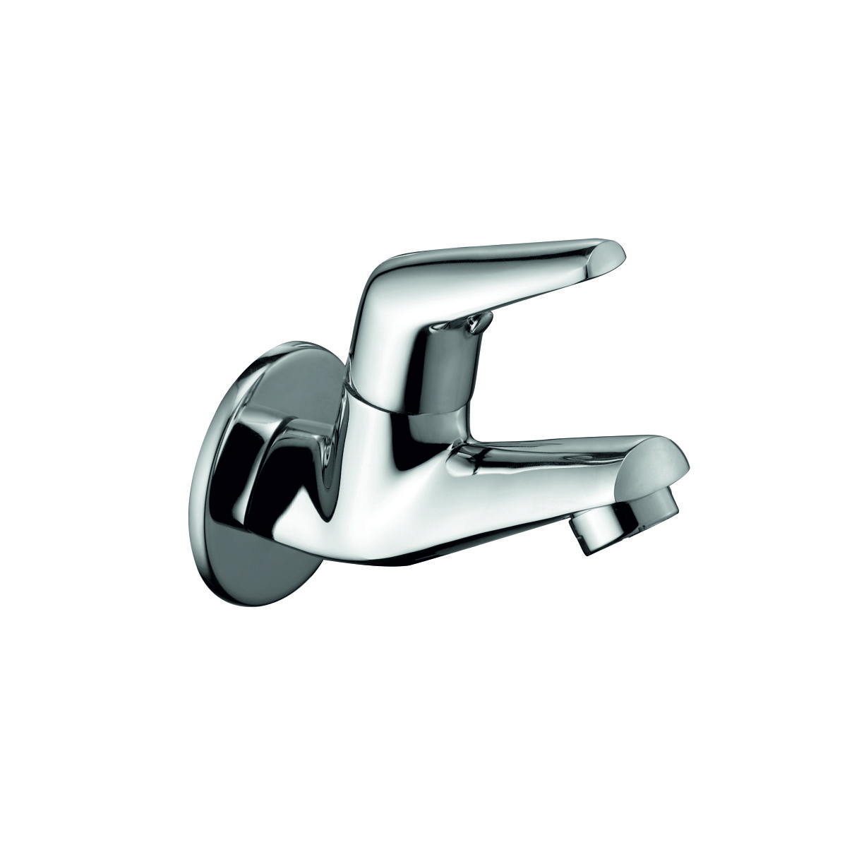 Bib Cock with Wall Flange