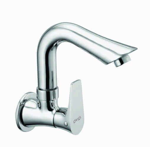 Sink Cock with Casted Swivel Spout