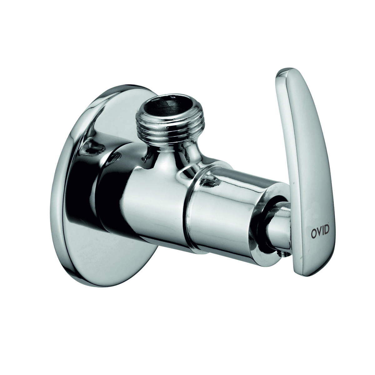 Angle Cock with Wall Flange