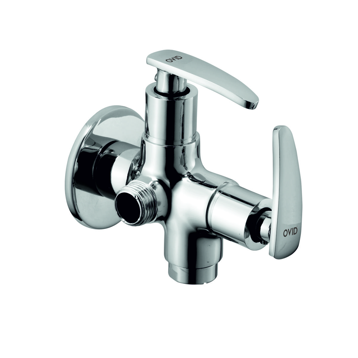 Bib Cock 2-Way with Wall Flange