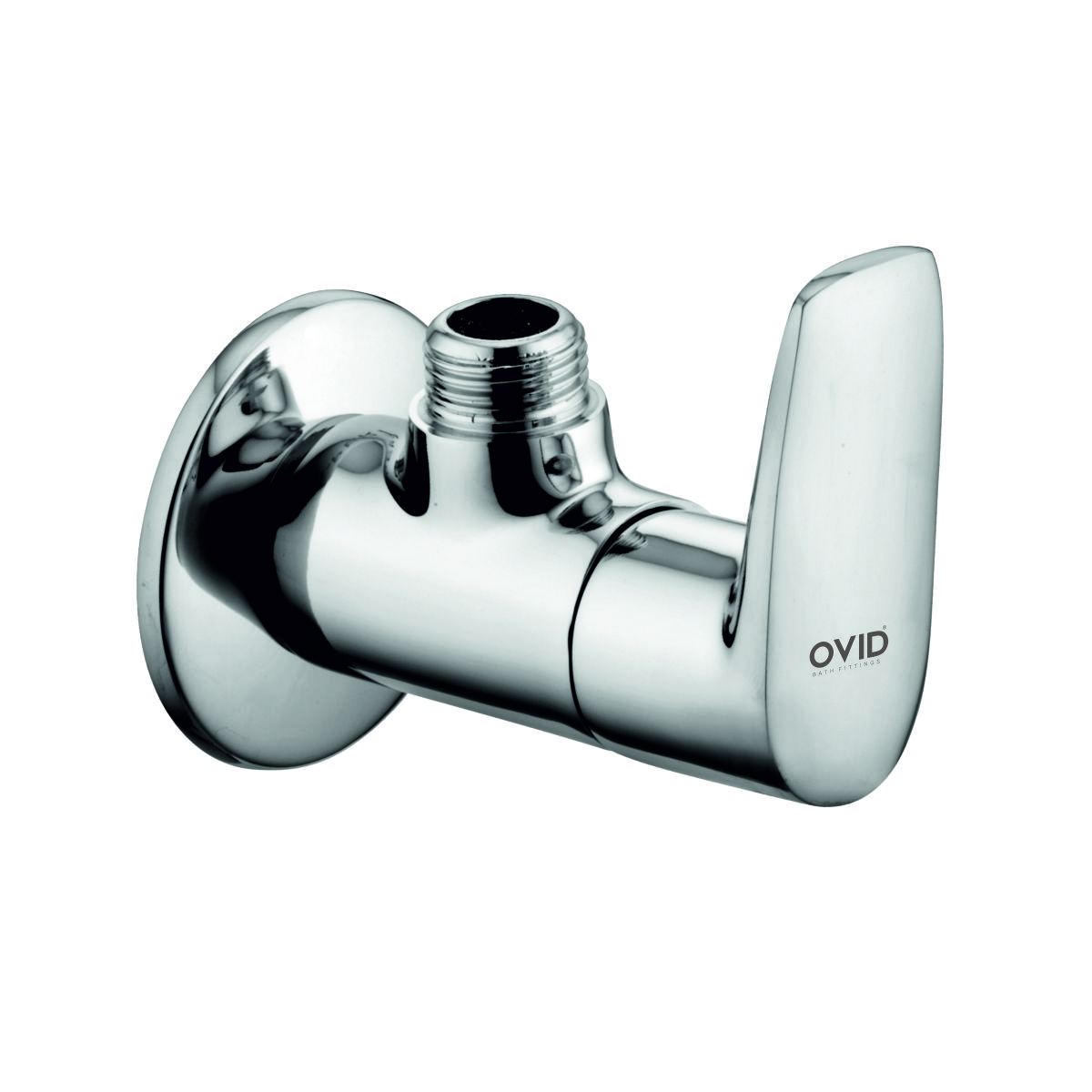 Angle Cock with Wall Flange