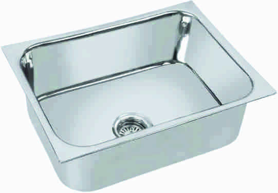 Stainless Steel Kitchen Sink 24 x 16 Inch